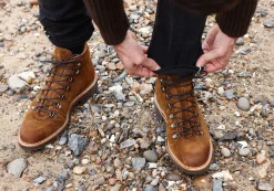 Glencoe - Tan Burnish Suede