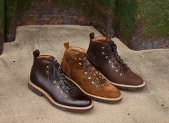 Glencoe - Tan Burnish Suede