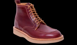 Indiana - Burgundy Waxy Calf