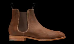 Mansfield - Brown Waxy Suede