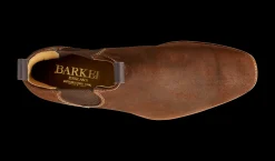 Mansfield - Brown Waxy Suede