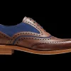 Mcclean - Ebony Hand Painted / Navy Suede