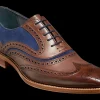 Mcclean - Ebony Hand Painted / Navy Suede