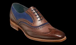 Mcclean - Ebony Hand Painted / Navy Suede