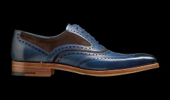 Mcclean - Navy Hand Painted / Choc Suede