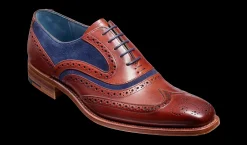 Mcclean - Rosewood Calf / Navy Suede