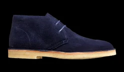 Monty - Navy Suede