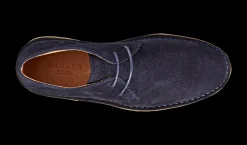 Monty - Navy Suede