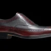 Rugby - Burgundy Hi-Shine / Black Deerskin