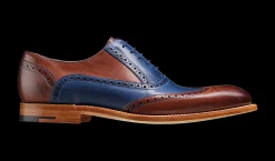 Valiant Multi - Ebony / Navy Hand Painted