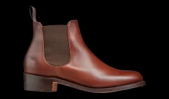 Violet - Walnut Calf / Brown Elastic